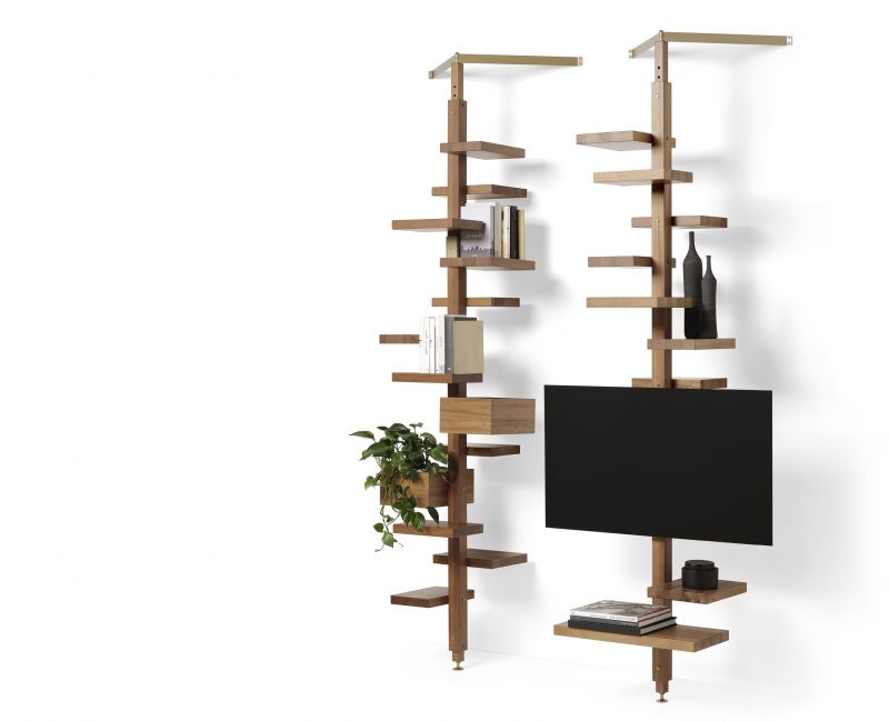 Adelaide TV wood Regal mit TV-Halterung H236-260cm Mogg